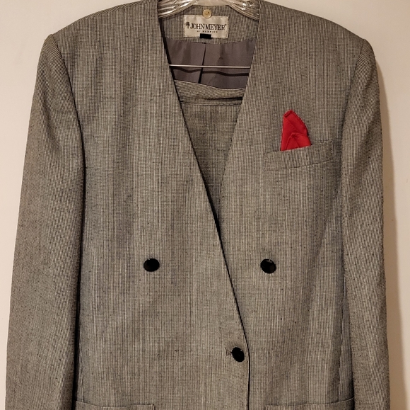 John Meyer of Norwich Vintage 2 Pc Women's Suit Size 8 EUC - Picture 1 of 8